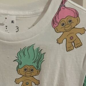 Trolls Patterned Kids Shirt - NWT retro 90’s